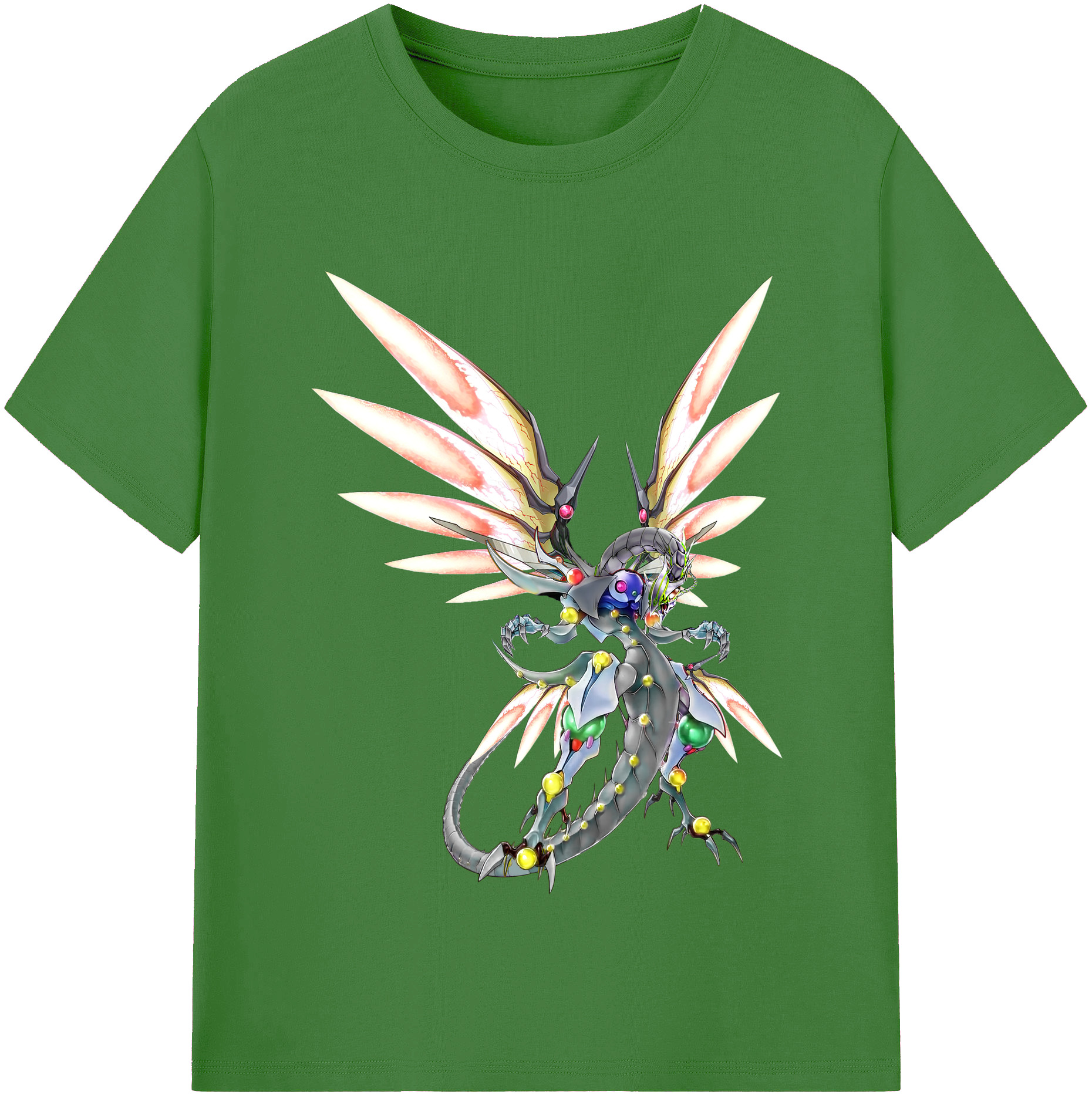 （画像用） 遊☆戯☆王 Yu-Gi-Oh! レディースカジュアルプリントTシャツ（綿100％）
